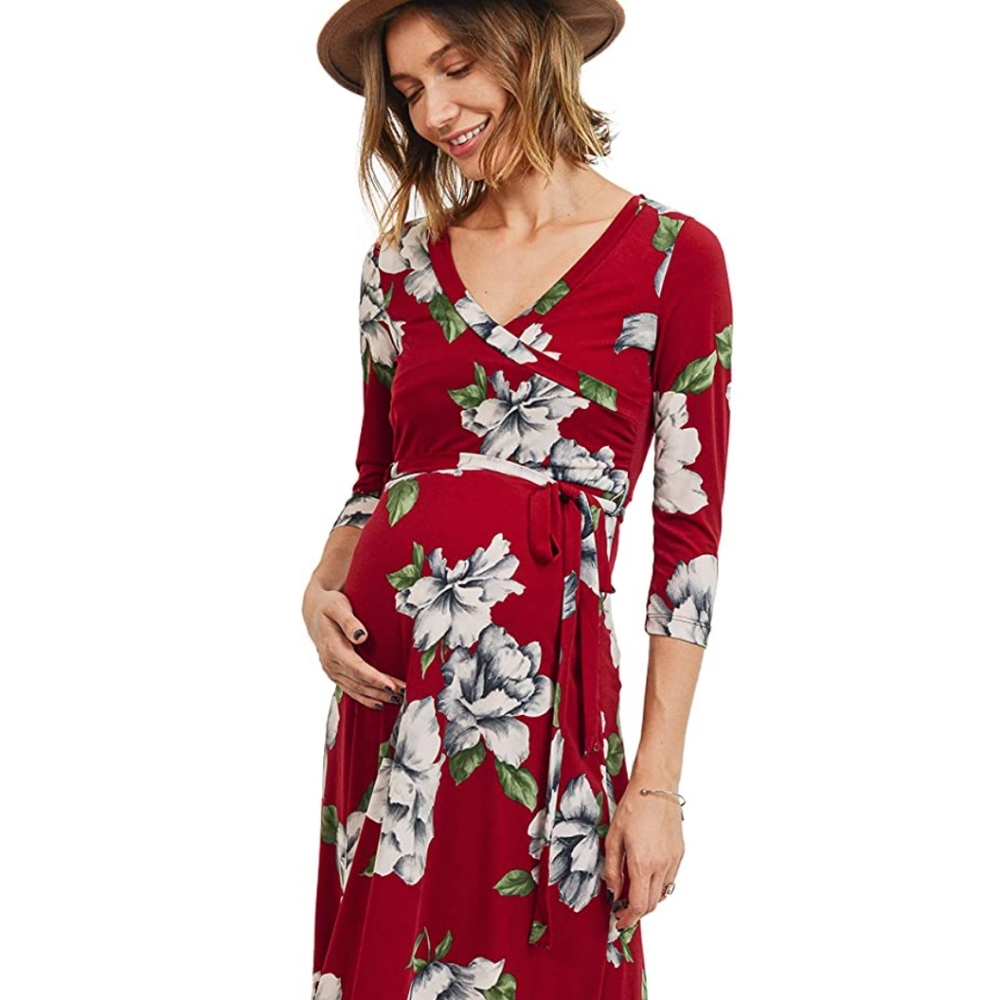 Beautiful Maternity Maxi Dress